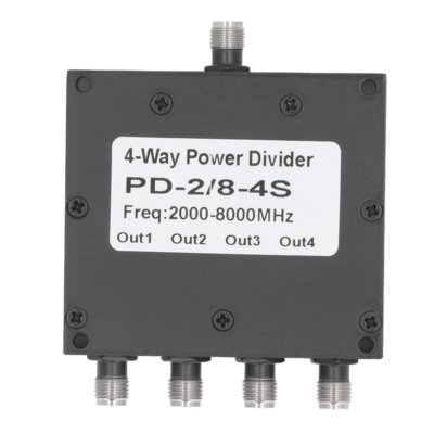 高质量2～8GHz功分器 合路器 一分四微带功率分配器