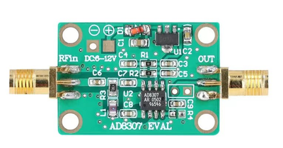 0.1-600M-75~+15dBm功率表对数检测 AD8307模块