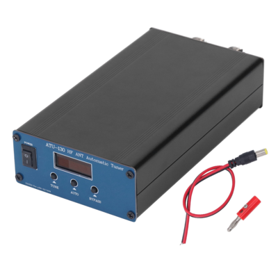 ATU-130 1.8-50MHz 200W 微型短波自动天线调谐器OLED显示屏